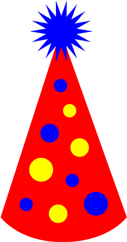7iao96k9ta - Birthday Hat Clip Art (500x500)