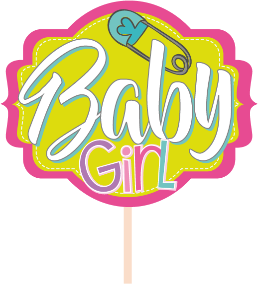 Photocall Gift Party Accesories Baby Shower Girl Photobooth - Baby Shower (599x599)