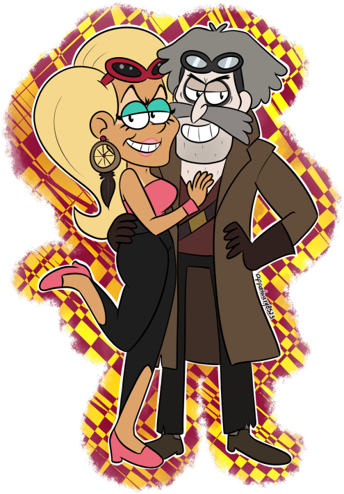Requested By @gaetan-moliere, Darlene And The Shapeshifter - Cartoon (500x726)