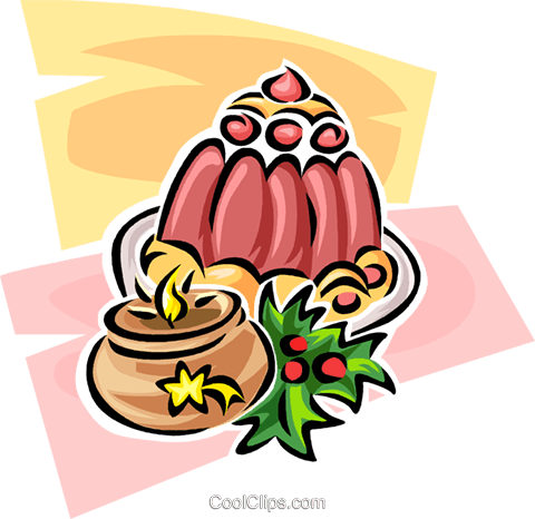 Christmas Desserts Royalty Free Vector Clip Art Illustration - Field Hockey Clip Art (480x466)