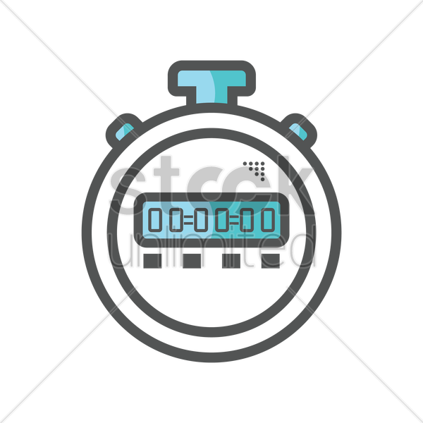 Stopwatch Digitaal Graphic (600x600)