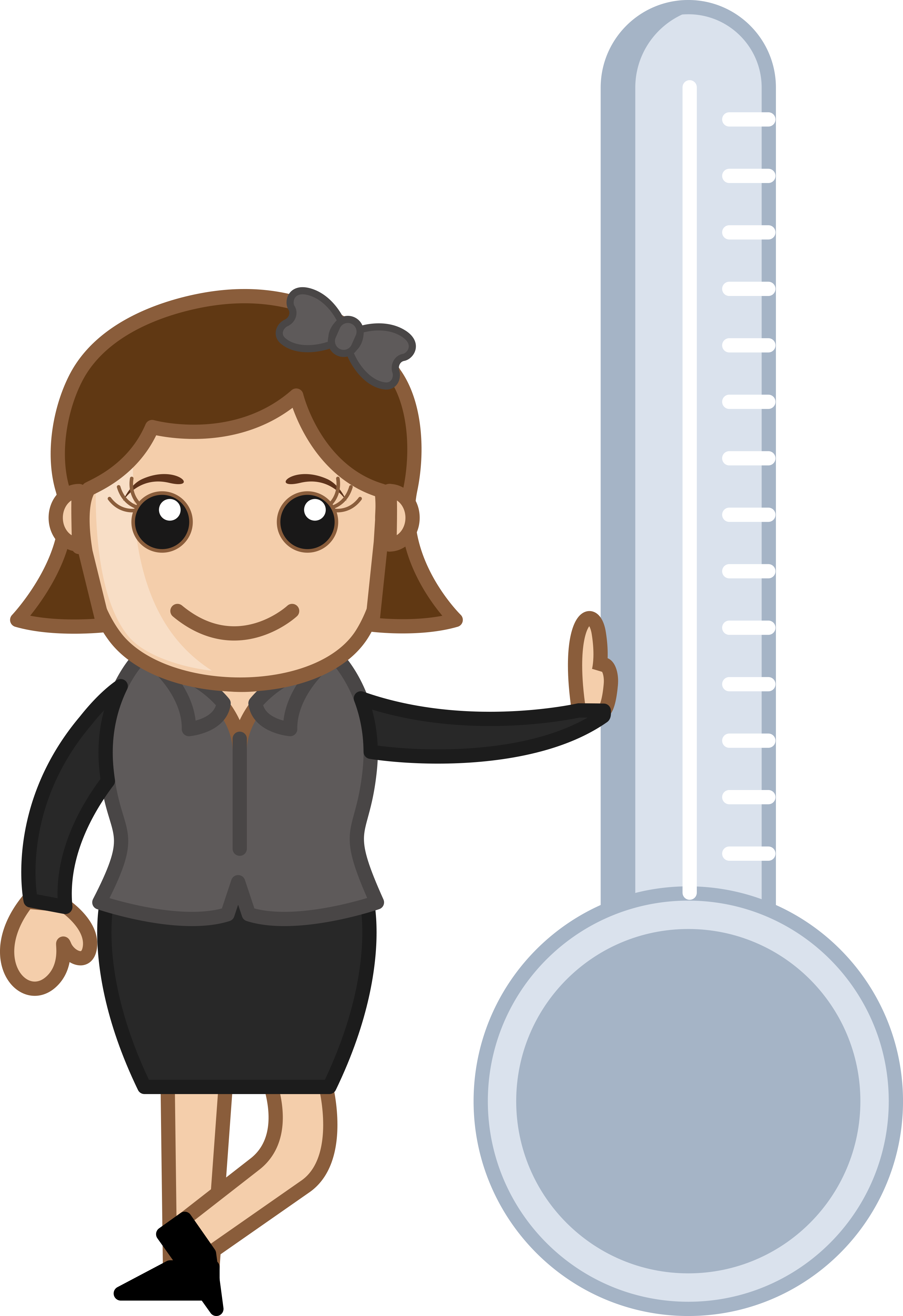 Was It A Cold Weather Cover Up People On Both Sides - Female Film Director Clip Art (3000x4371)