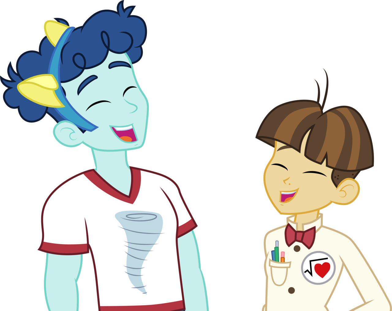 Cloudyglow, Background Human, Bowtie, Clothes, Curly - My Little Pony: Equestria Girls (1280x1018)