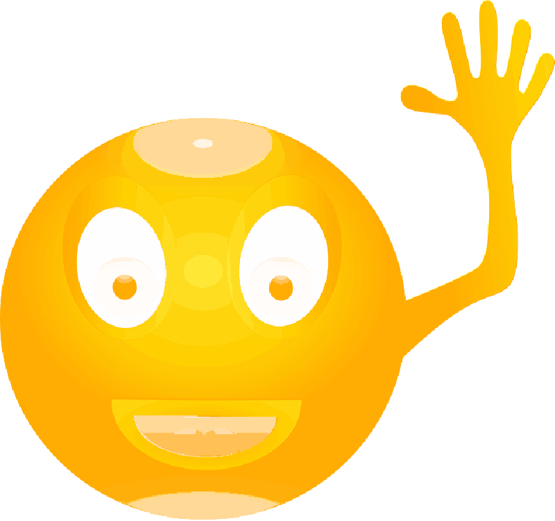 Waving, Laughing, Happy, Hello, - Stock.xchng (800x750)