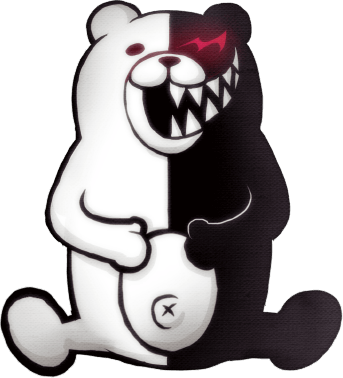 View Samegoogleiqdbsaucenao Monokuma Laughing , - Danganronpa 2 Monokuma (343x378)