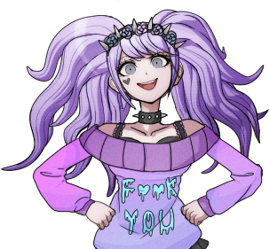 Pastel Goth Girls Wallpapers Poster Source - Junko Enoshima Pastel Goth (480x300)