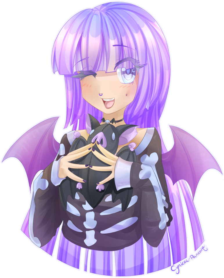 Pastel Goth By Cynical-pancake - Pastel Goth Png Anime (800x1132)