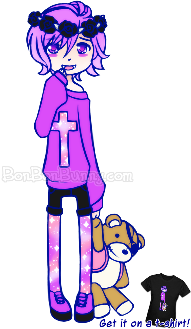 Pastel Goth Kanato - Pastel Goth Anime Boys (722x1107)
