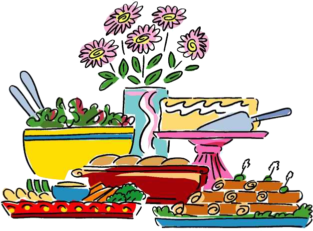3rd Sunday All Church Potluck Lunch - Potluck Clipart Free (627x464)