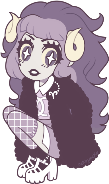 Pastel Goth Aradia Megido By Nekozneko On Deviantart - Aradia Megido Pastel Goth (480x680)