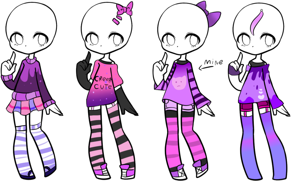Pastel Goth Adopts - Cartoon (1024x644)