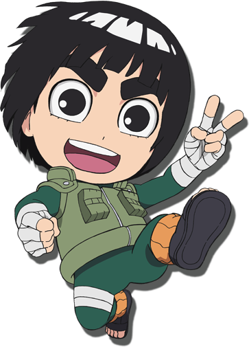 Chibi Rock Lee [naruto Shippuden] - Naruto Powerful Shippuden 3ds (363x505)