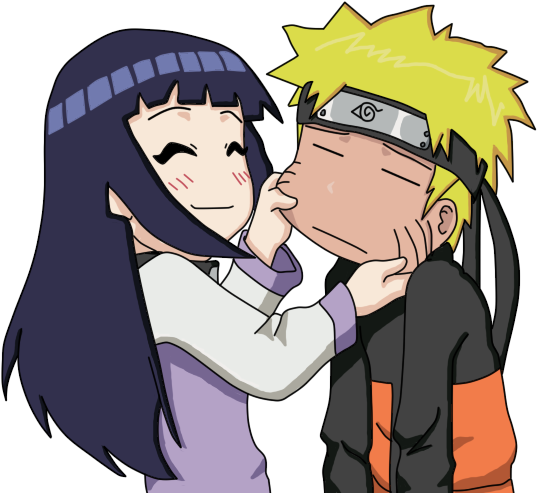 Chibi By Naruhina64 - Naruto Couple (600x511)