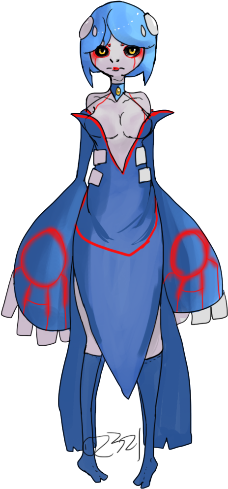 Kyogre By 02321 - Cartoon (592x1071)