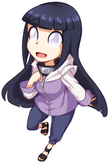 Hinata By Kumkrum - Hinata Hyuga (402x578)
