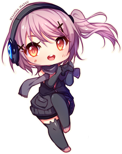 Pastel Goth Chibi - Hyanna Natsu Chibi (512x640)