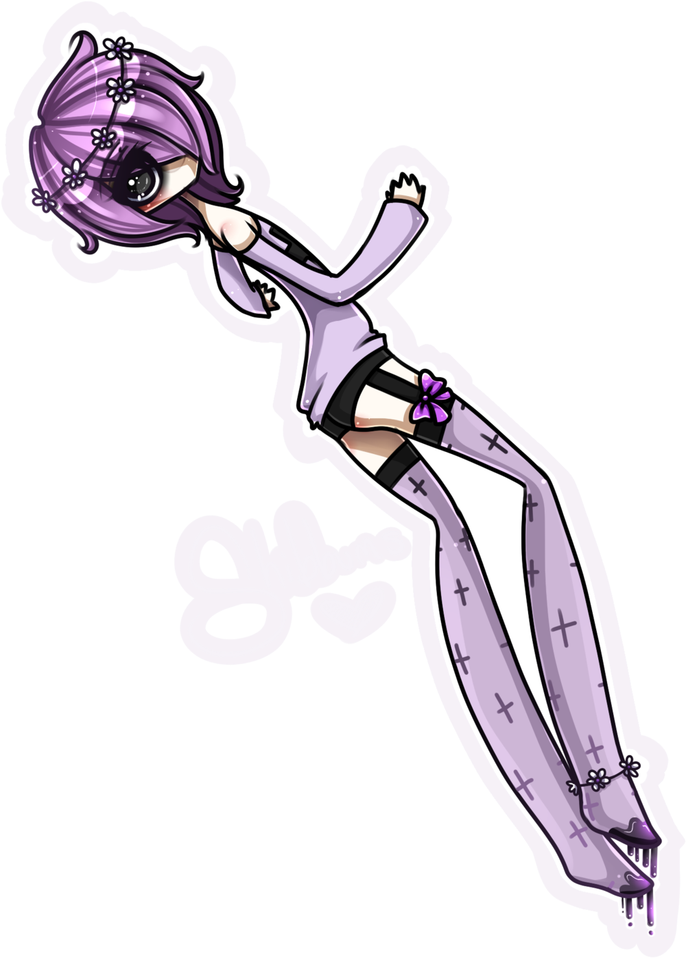 Cute Pastel Goth Wallpaper - Pastel (1024x1425)