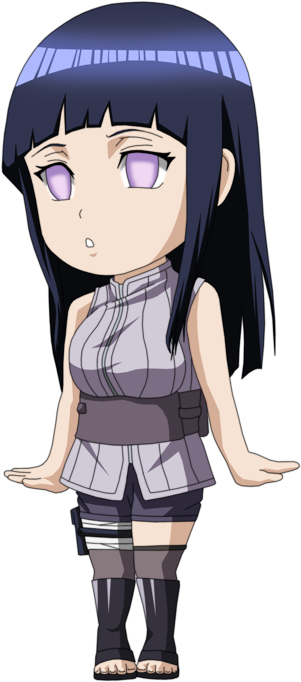 Hinata Hyuga By Esteban-93 - Hinata Hyuga The Last Chibi (1024x2310)