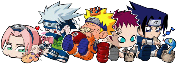 Naruto Sasuke And Sakura Cute (600x250)