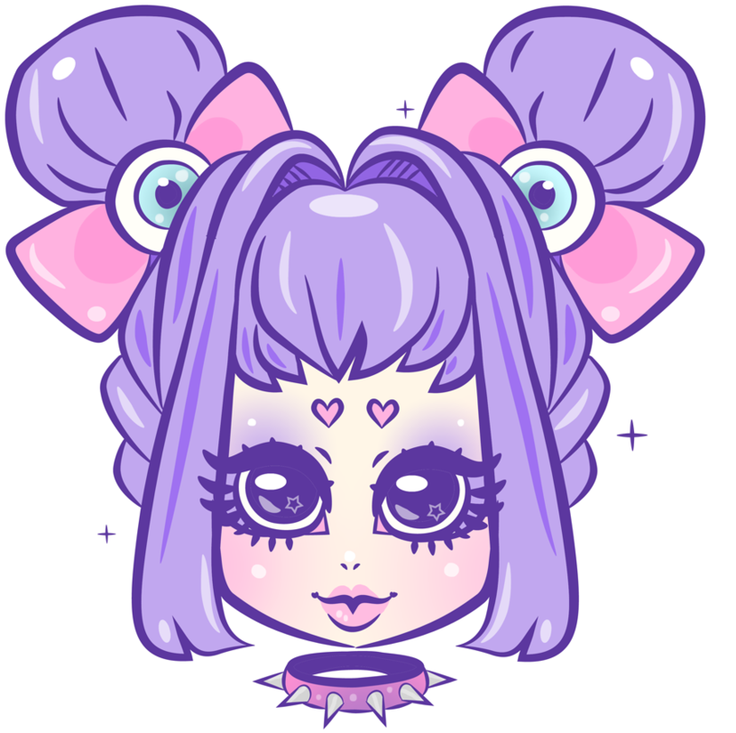Lilac Cutie By Missjediflip Lilac Cutie By Missjediflip - Illustrator (900x900)