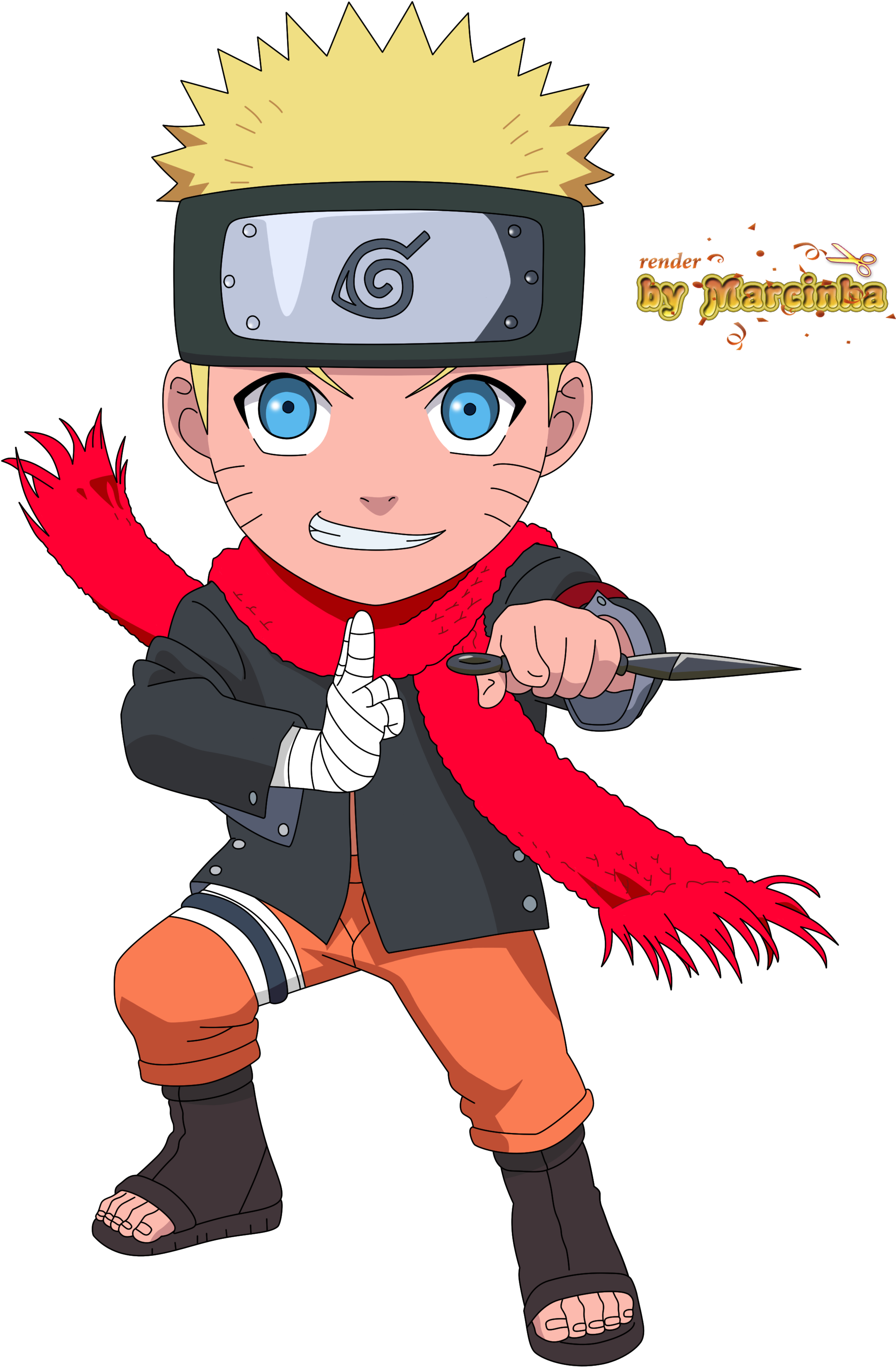 Chibi Naruto The Last By Marcinha20 Chibi Naruto The - Naruto Chibi (2500x3500)