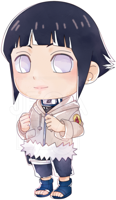 Hinata Hyuga By Jeca96 - Drawing (400x669)