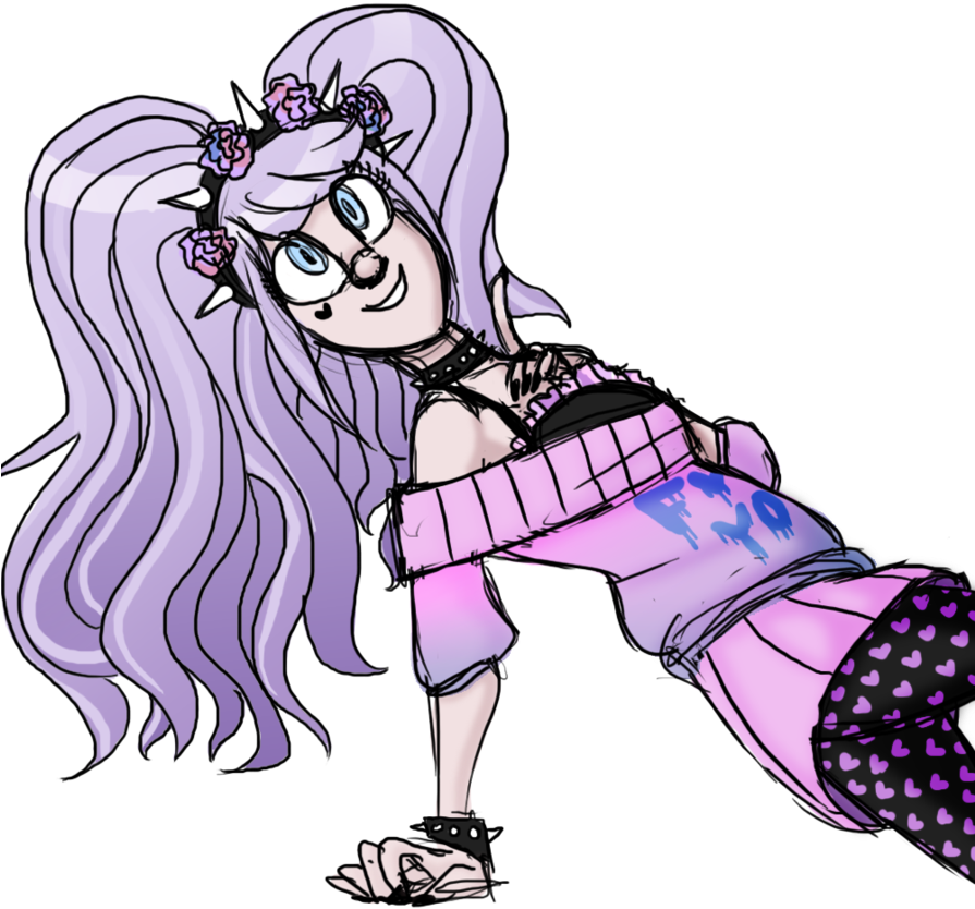 Pastel Goth Junko By Superpear8 On Deviantart - Pastel Goth Junko (894x894)