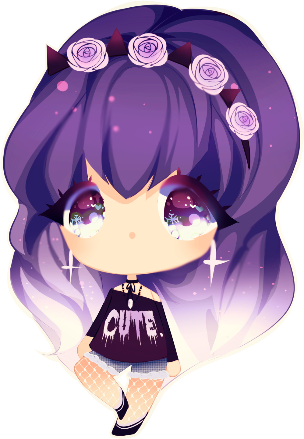 Sb $1 Pastel Goth Adoptable By Cmykidd - Cartoon (1024x1467)