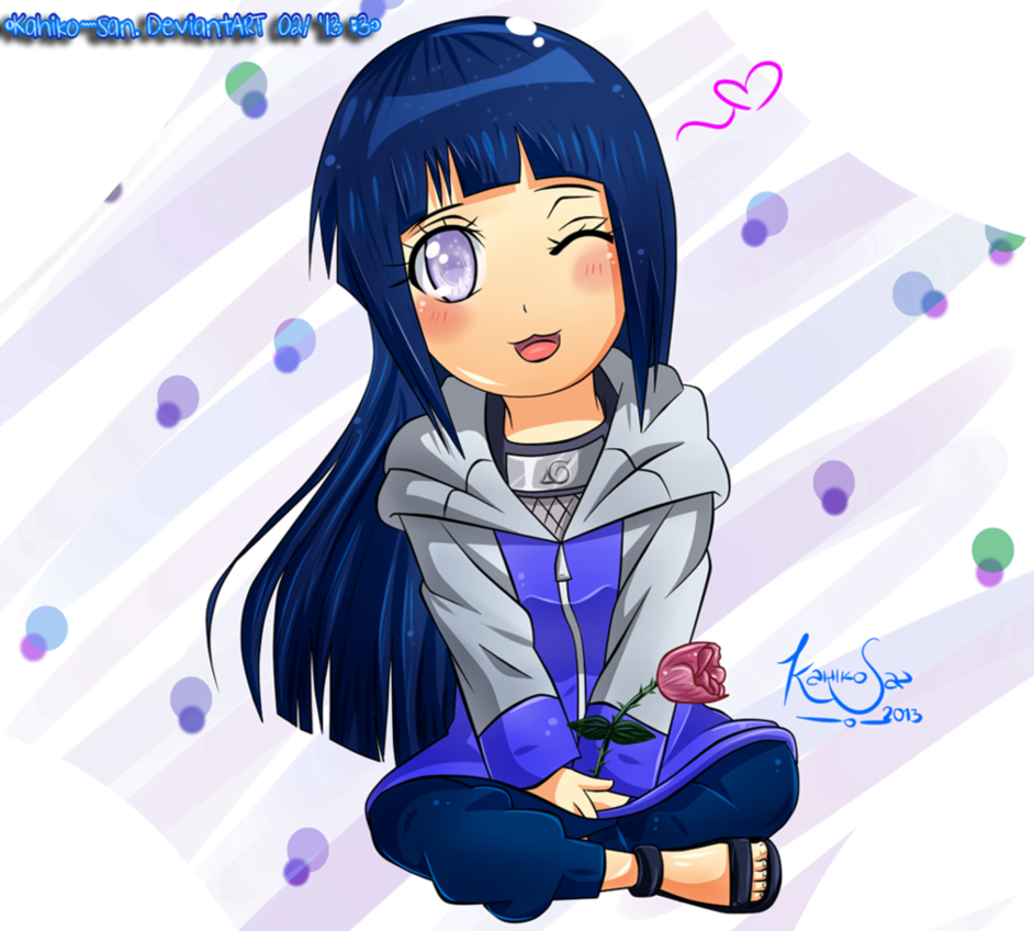The Gallery For > Naruto And Hinata Married Fanfiction - Anime Chibi Hinata Png (942x848)