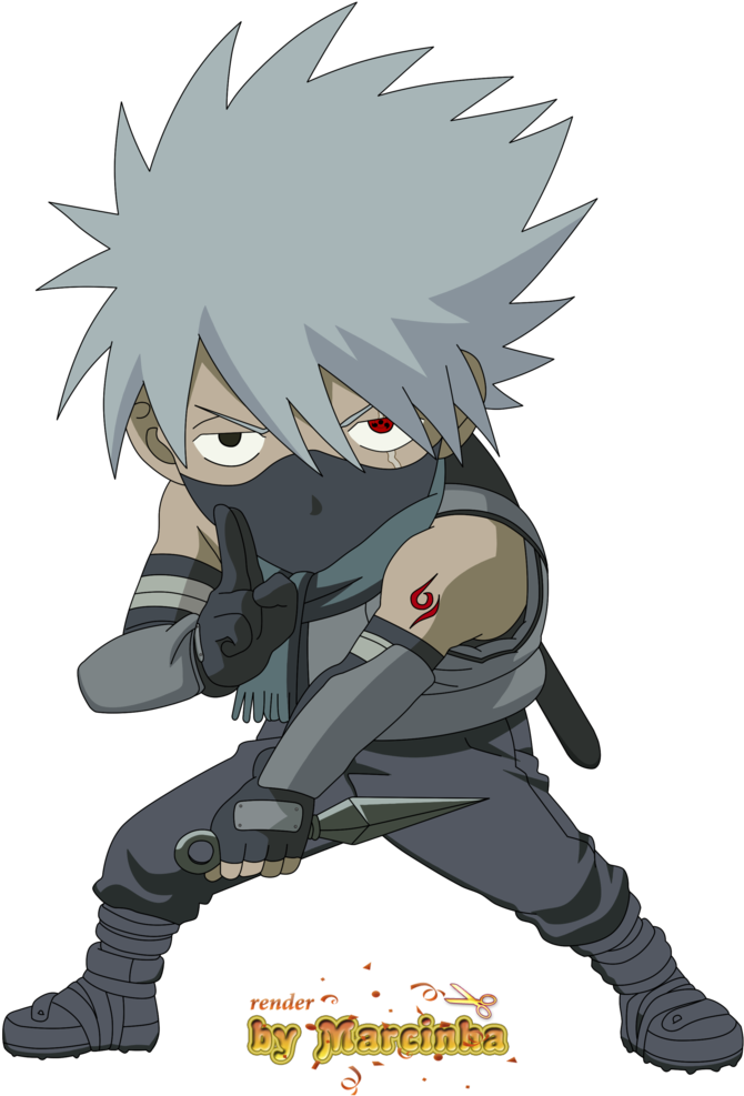 Chibi Kakashi Anbu By Marcinha20 - Chibi Kakashi Anbu (755x1057)