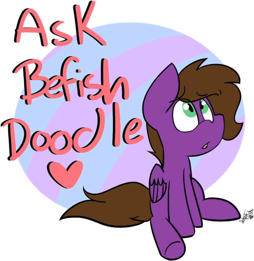 Ask Befish Doodle By Befishproductions - Cartoon (894x894)