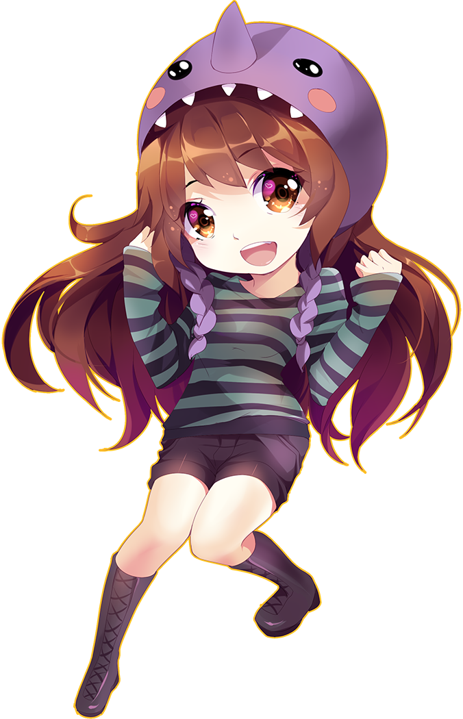 Chibi Comission To Dreaming Errors By Squchan - Cartoon (676x1050)