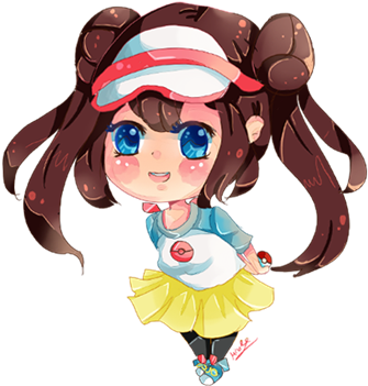 Pokemon Trainer Chibi By Kyoukaraa - Chibi Female Pokemon Trainer (400x480)
