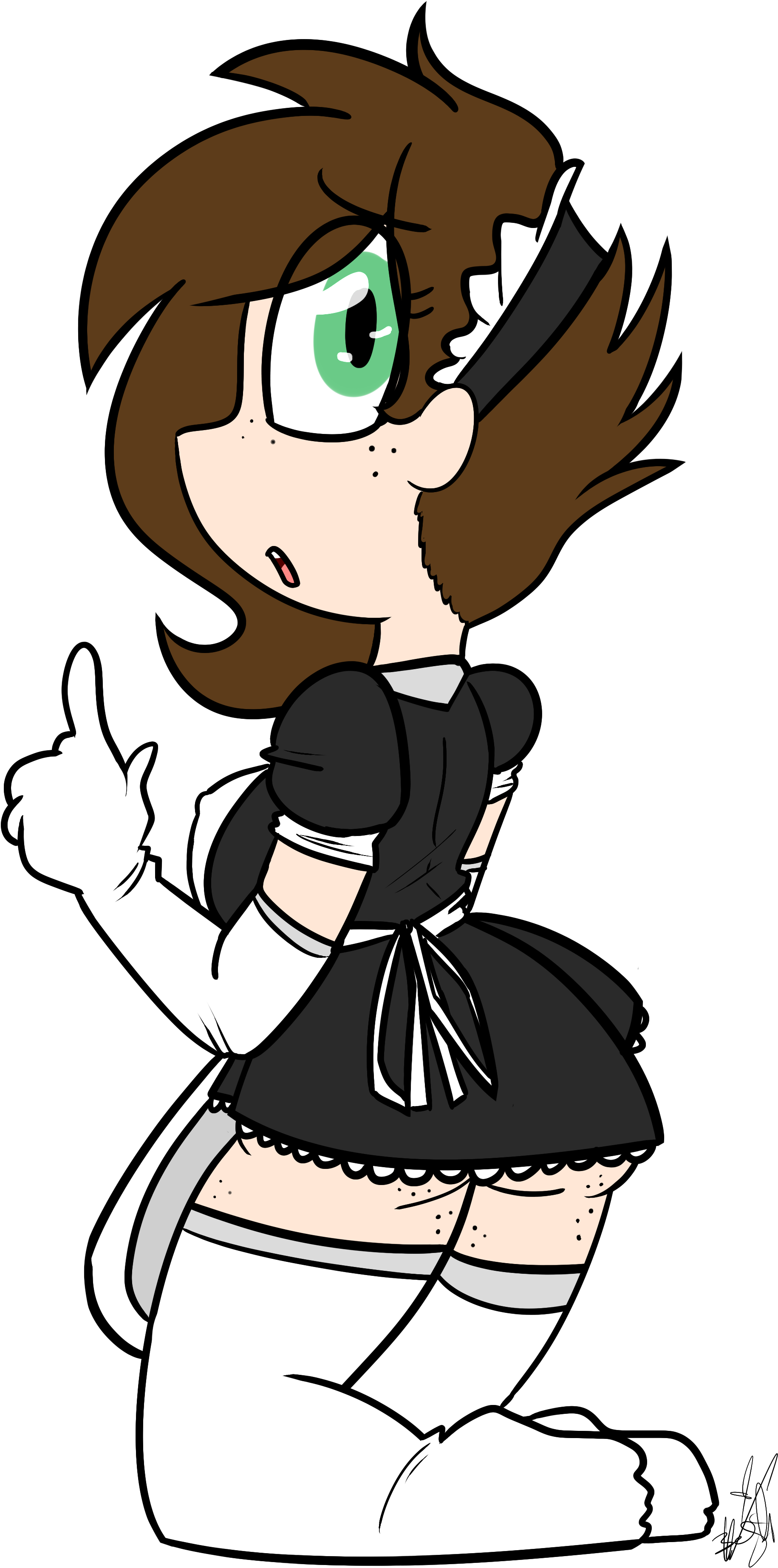 Maid Dressessss By Befishproductions Maid Dressessss - Cartoon (1993x3726)