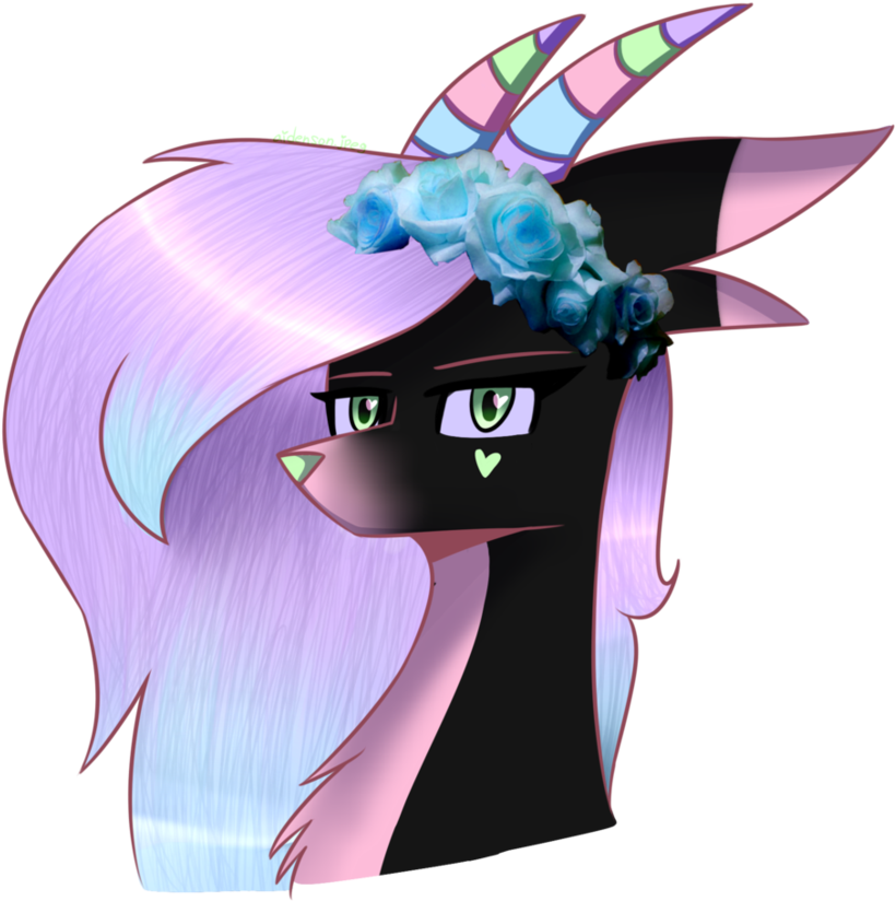 [pastel Goth] Deer By Aidensonjpeg - Cat (926x862)