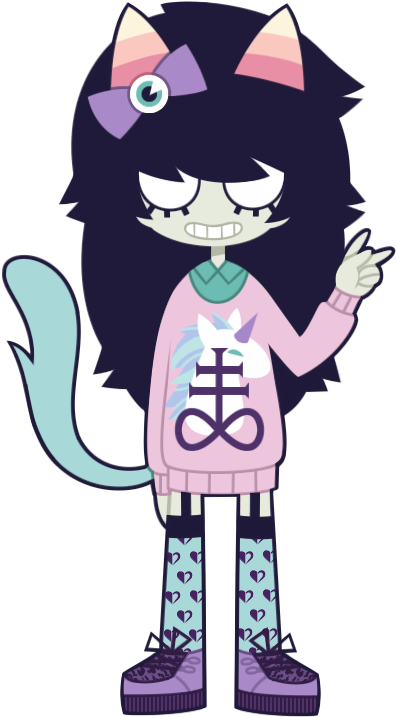 Pastel Goth Meulin Leijon By Nekozneko - Pastel Goth Homestuck (510x770)