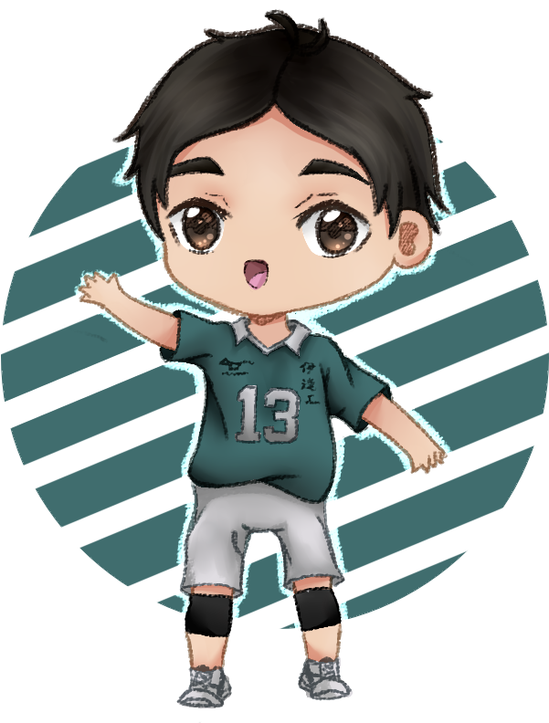 Sakunami Kousuke [chibi] By Galaxykitten68 - Chibi (800x800)