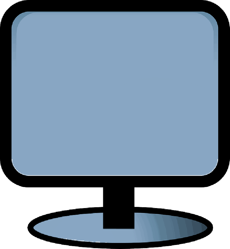 Serial - Flat Screen Tv Clip Art (800x864)