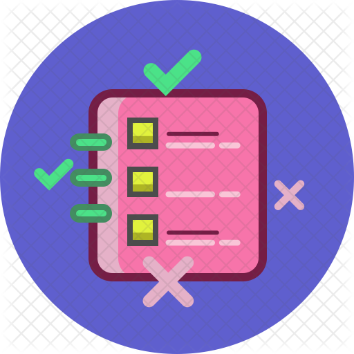 Task, Note Flat Icon - Icon (512x512)