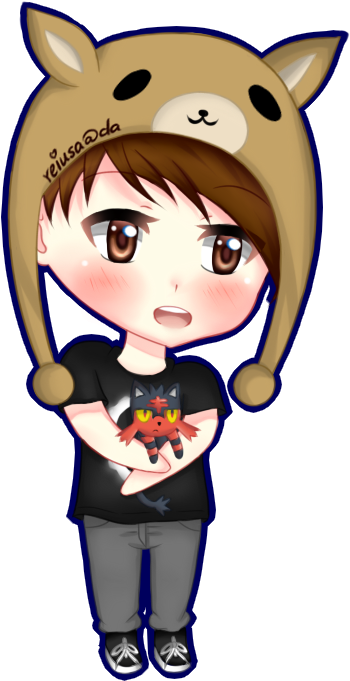 Dan Howell Chibi By Reiusa On Deviantart - Cartoon (427x728)