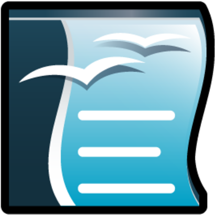 Writer De Openoffice - Open Office Writer Icon (480x480)