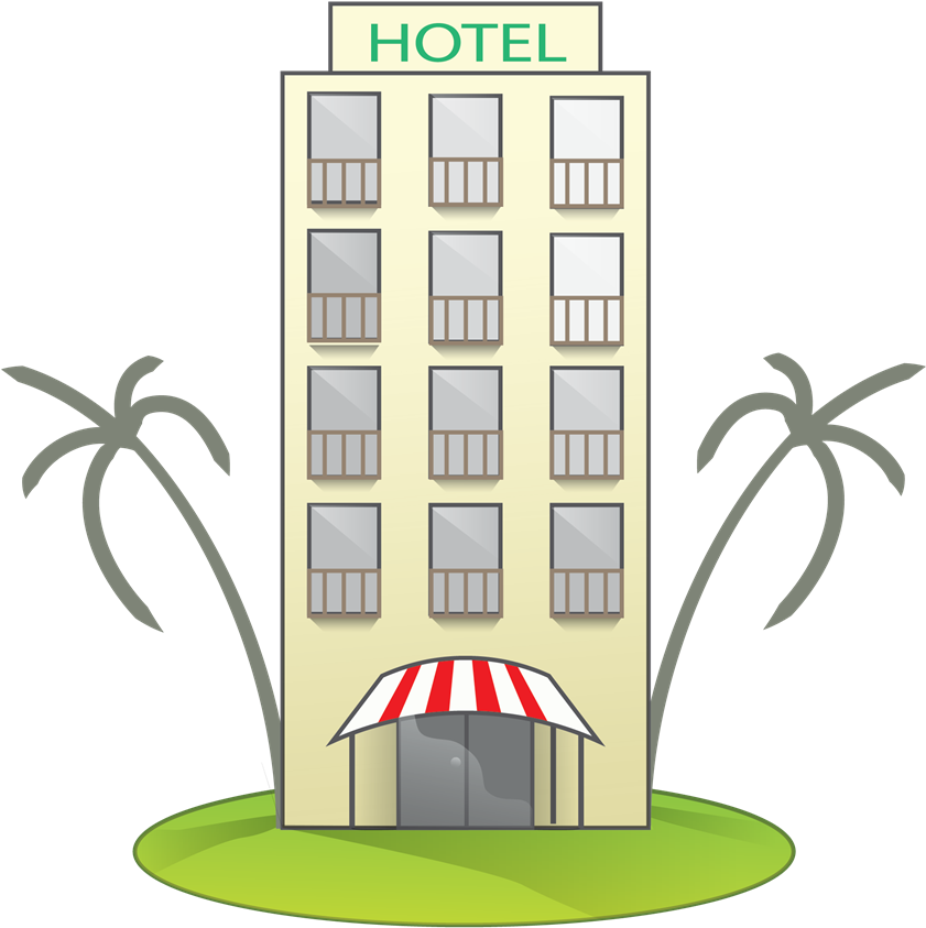 Hotel - Clipart - Hotel Clipart Transparent (954x975)