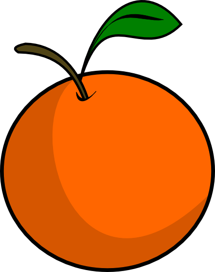 Orange Clip Art U0026middot Orange Clipart - Clip Art (442x557)