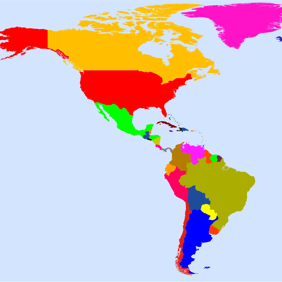 World Map 02 - Latin America (900x900)