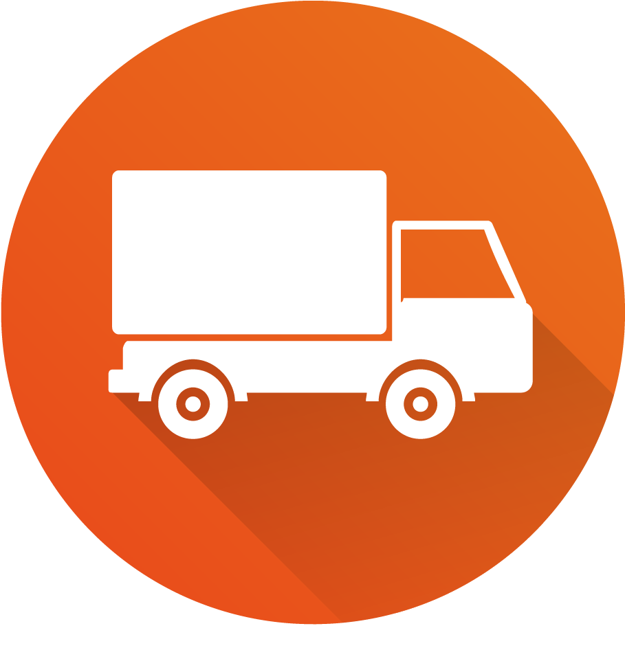 Acorn Insurance Orange Van Icon Image - Portrait Of A Man (1063x1049)