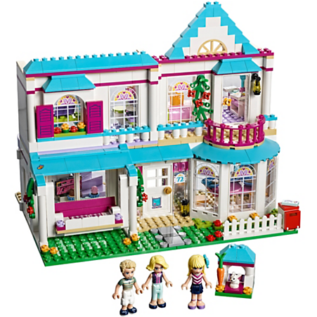 Get Baking In Stephanie's Beautiful House With A Bay - Lego: Friends: Stephanie's House (41314) (600x450)