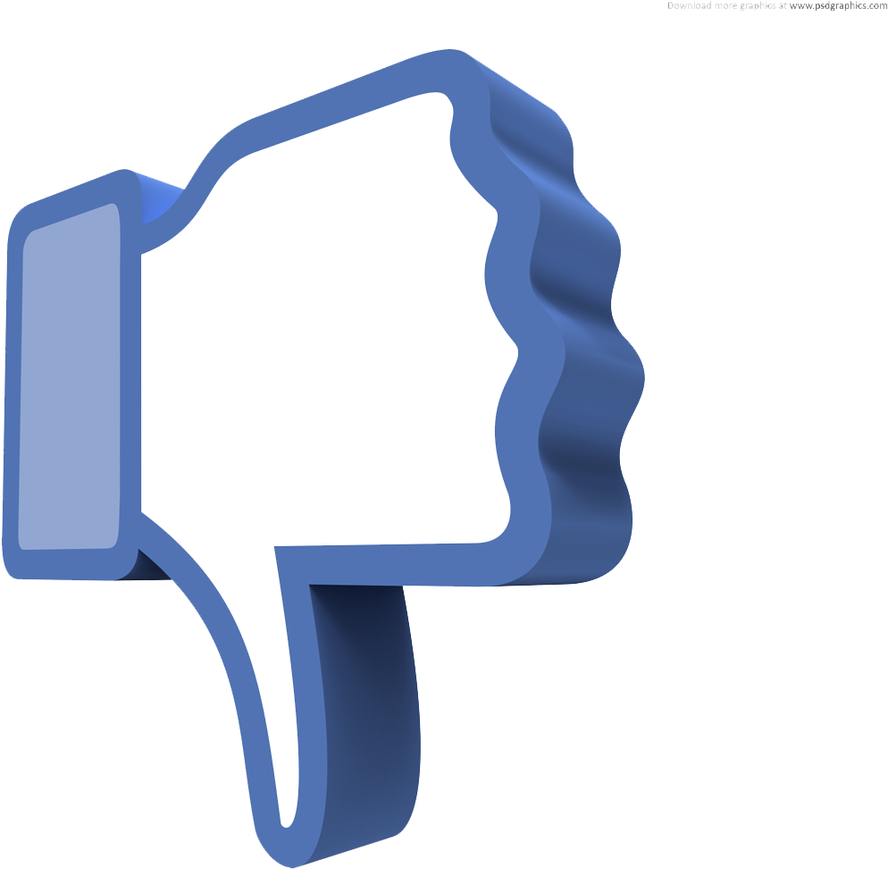 Thumb Signal Like Button Facebook Symbol Clip Art - Dislike Logo (1280x1024)