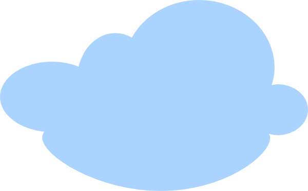 Clouds Blue Png Transparent (600x372)