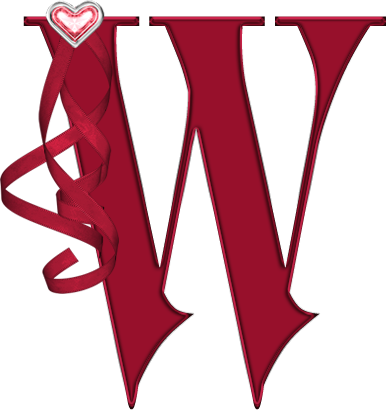 Alphabet Made With Exquisite Ribbon - Alphabet (387x411)