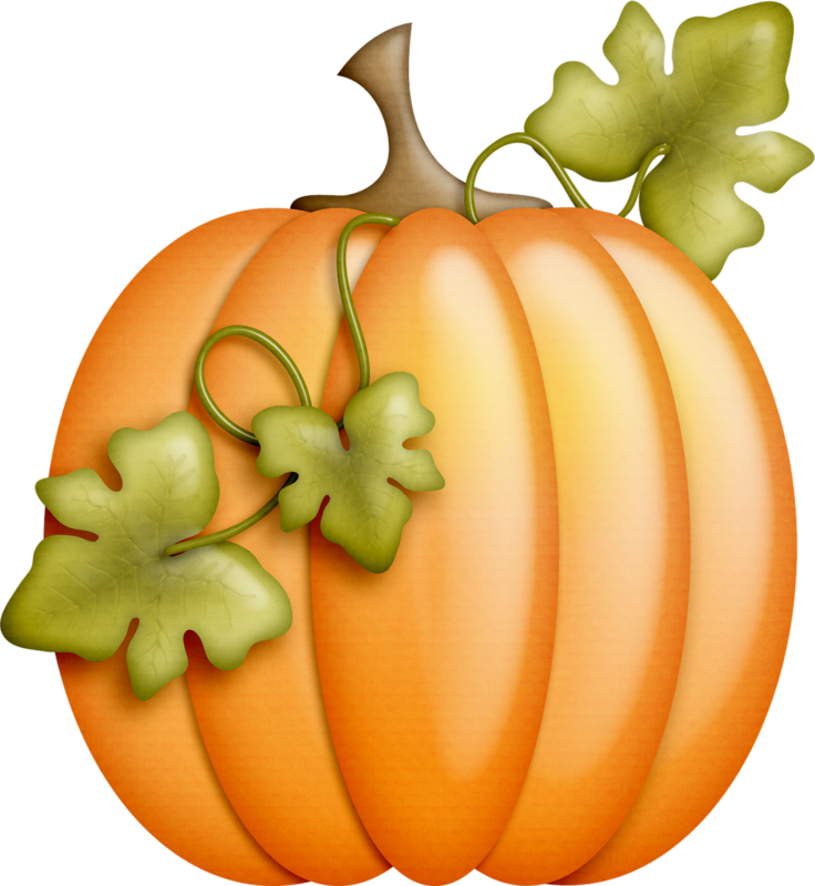 ✿ - - Calabazas - - ✿‿ - Thanksgiving Pumpkin Clipart (736x800)